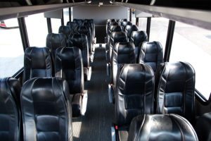 lux-mini-coach-bus-1 Inside Via Adventures luxury coach bus.